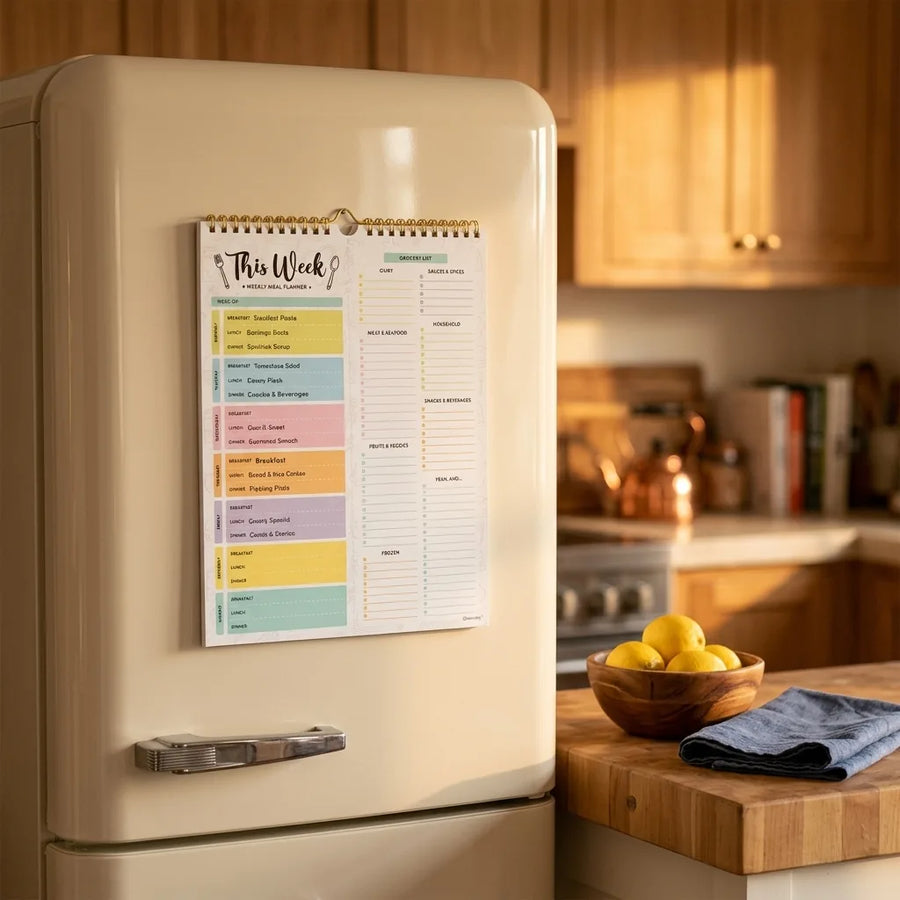 Magnetic Weekly Meal Planner