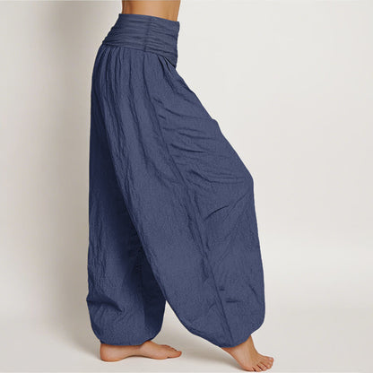 Lotus & Om Cotton Harem Pants — product detail 3