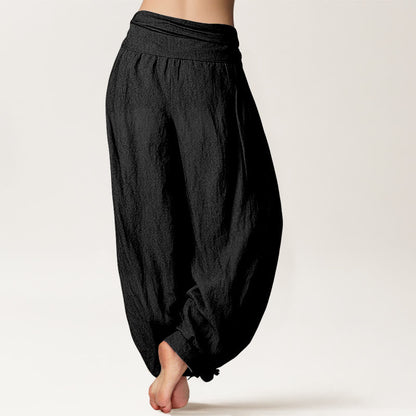 Lotus & Om Cotton Harem Pants — product detail 7