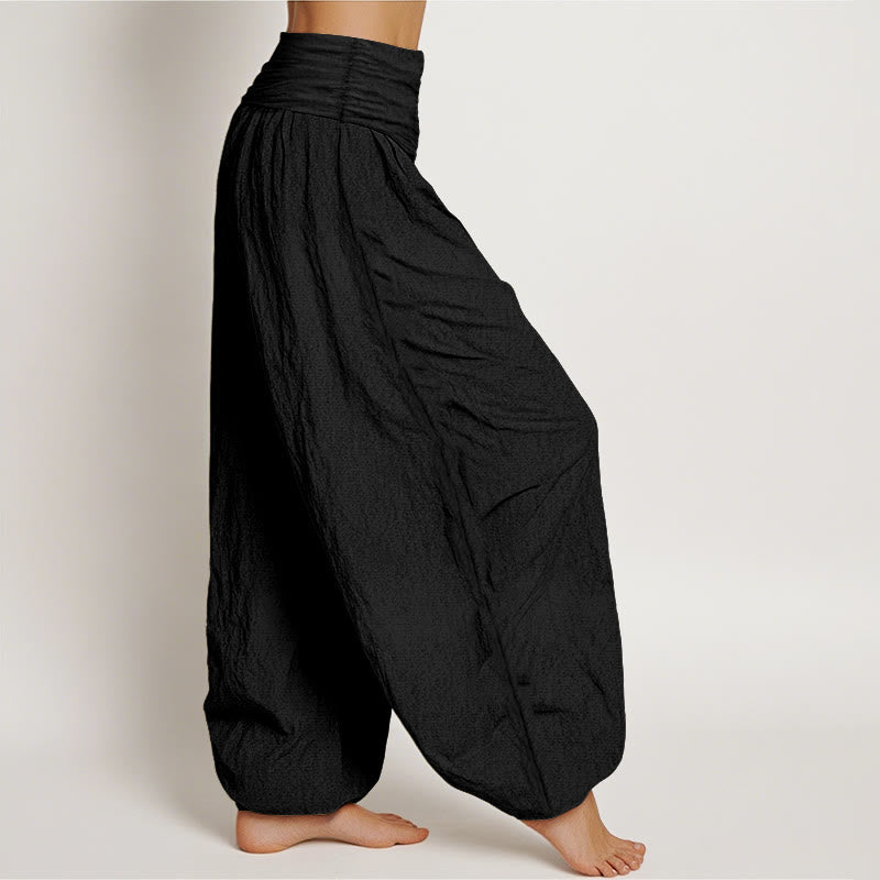 Lotus & Om Cotton Harem Pants — product detail 8