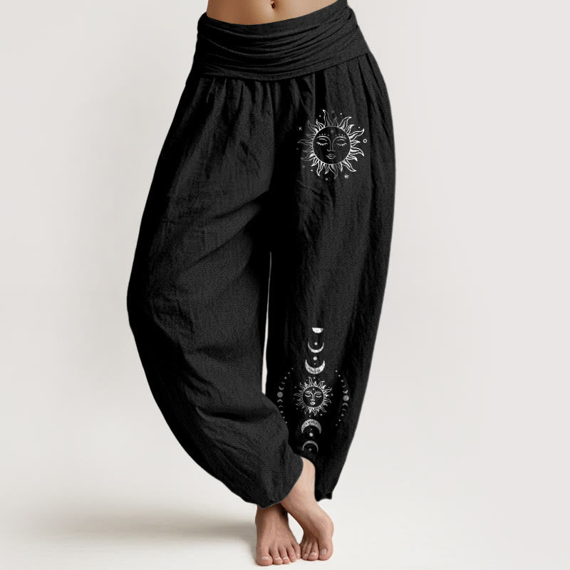 Sun & Moon Cotton Harem Pants — product detail 6