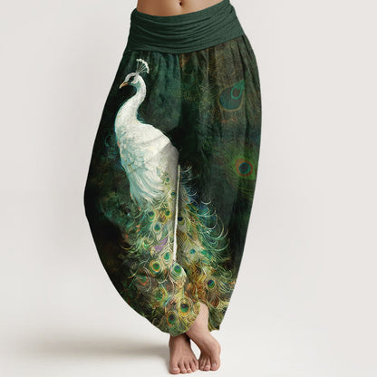 Peacock Cotton Harem Pants — product detail 6