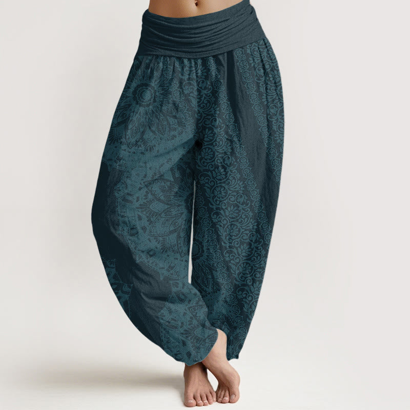 Mandala Cotton Harem Pants — product detail 7