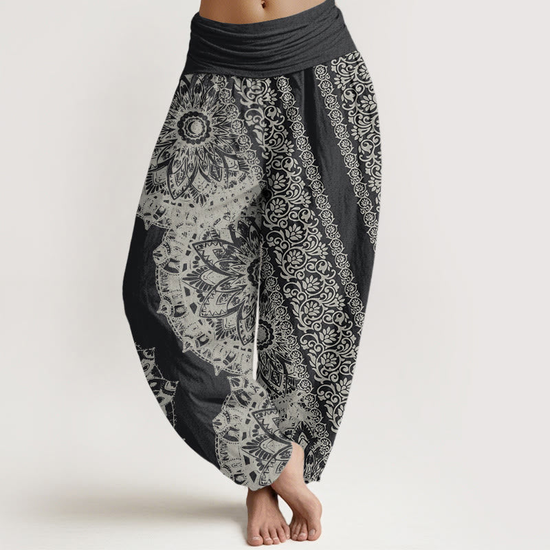 Mandala Cotton Harem Pants — product detail 1