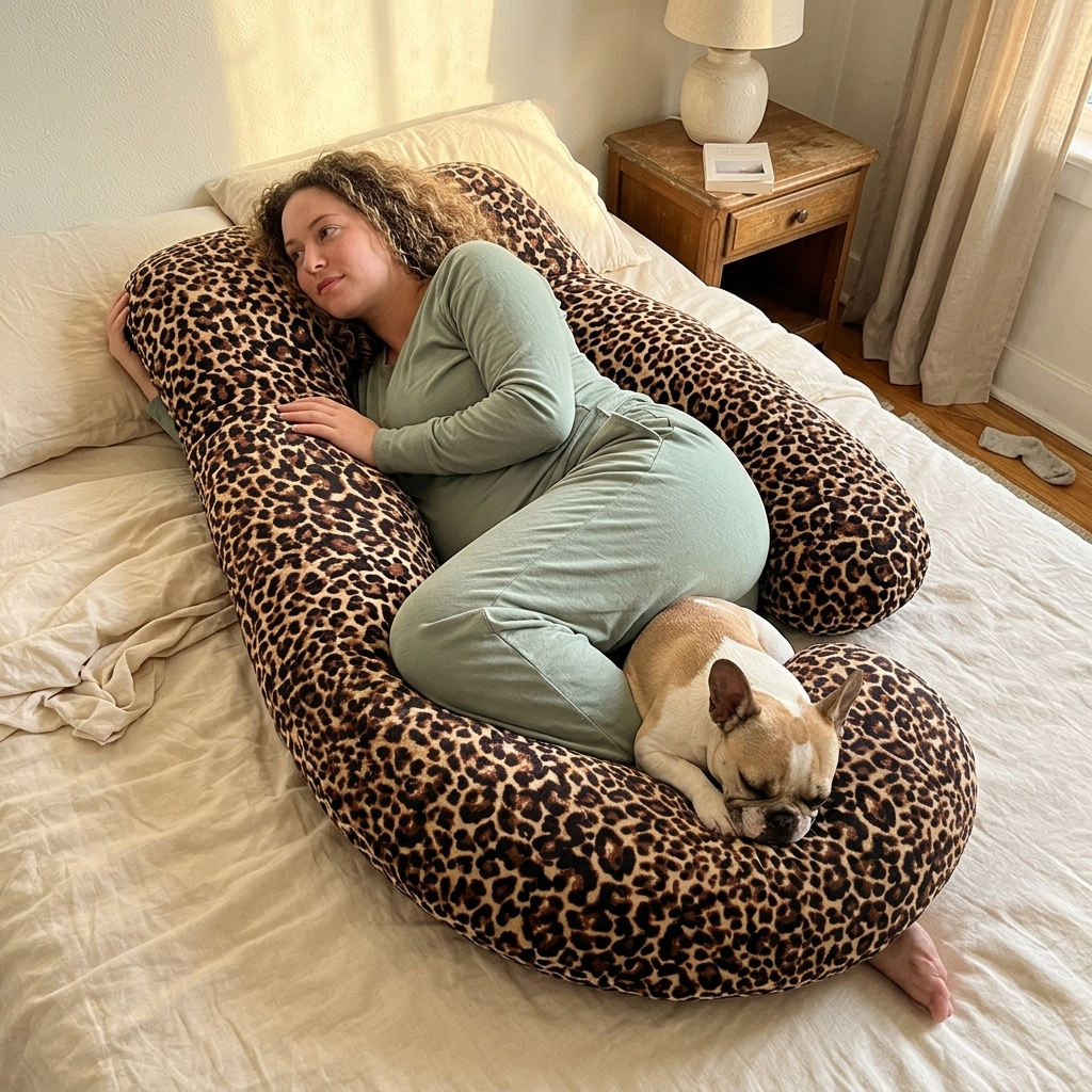 Brellano J-Pillow — Full-Body Comfort Pillow